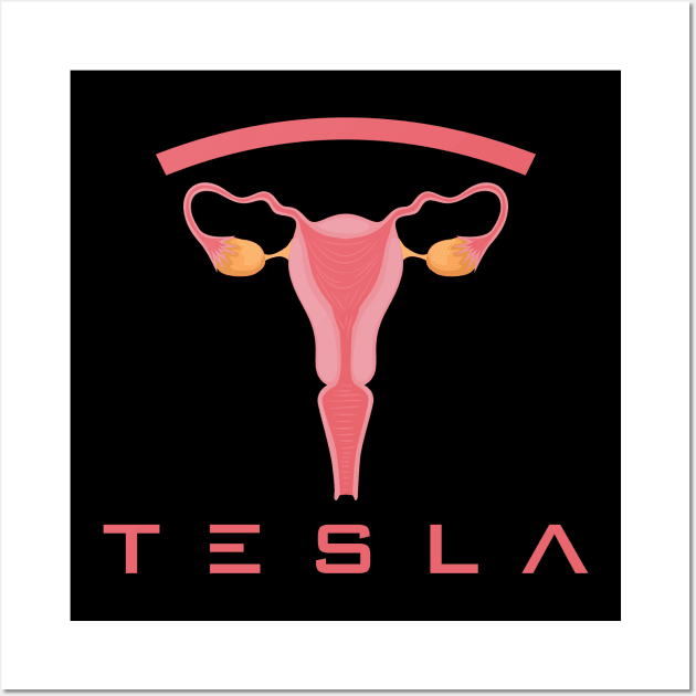 Tesla Motors Wall Art by Nagorniak